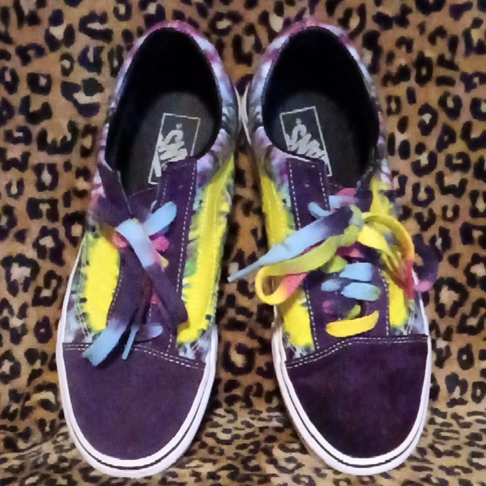 Vans Multicolor Tie-Dye Sneakers